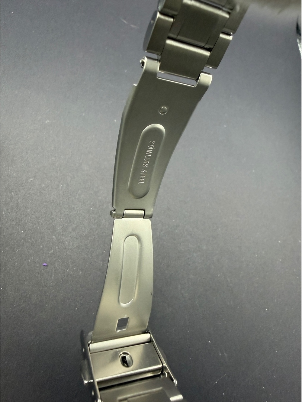 Custom Black Textured Dial Automatic Watch Mod - Picture 8 of 10